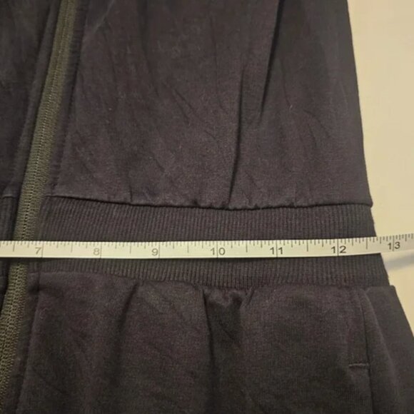 New Puma X Coogi Sweatshirt Jumpsuit Romper Womens XS Black Blue Knitted Hoodie - Picture 8 of 10